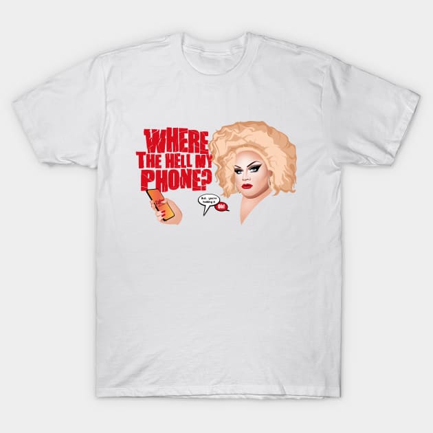 Ginger from Drag Race All Stars 6 T-Shirt by dragover